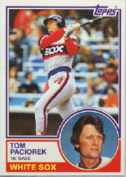 1983 Topps      072      Tom Paciorek